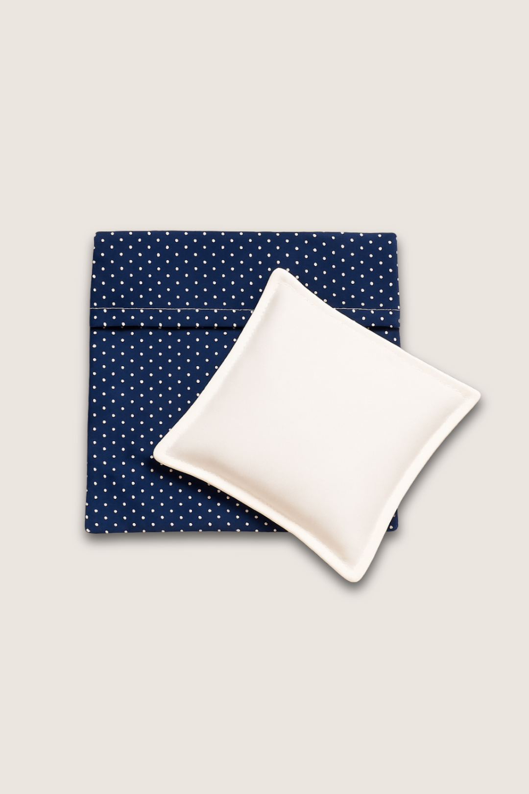 Almofada Térmica Aromática Amamentação - Azul Marinho