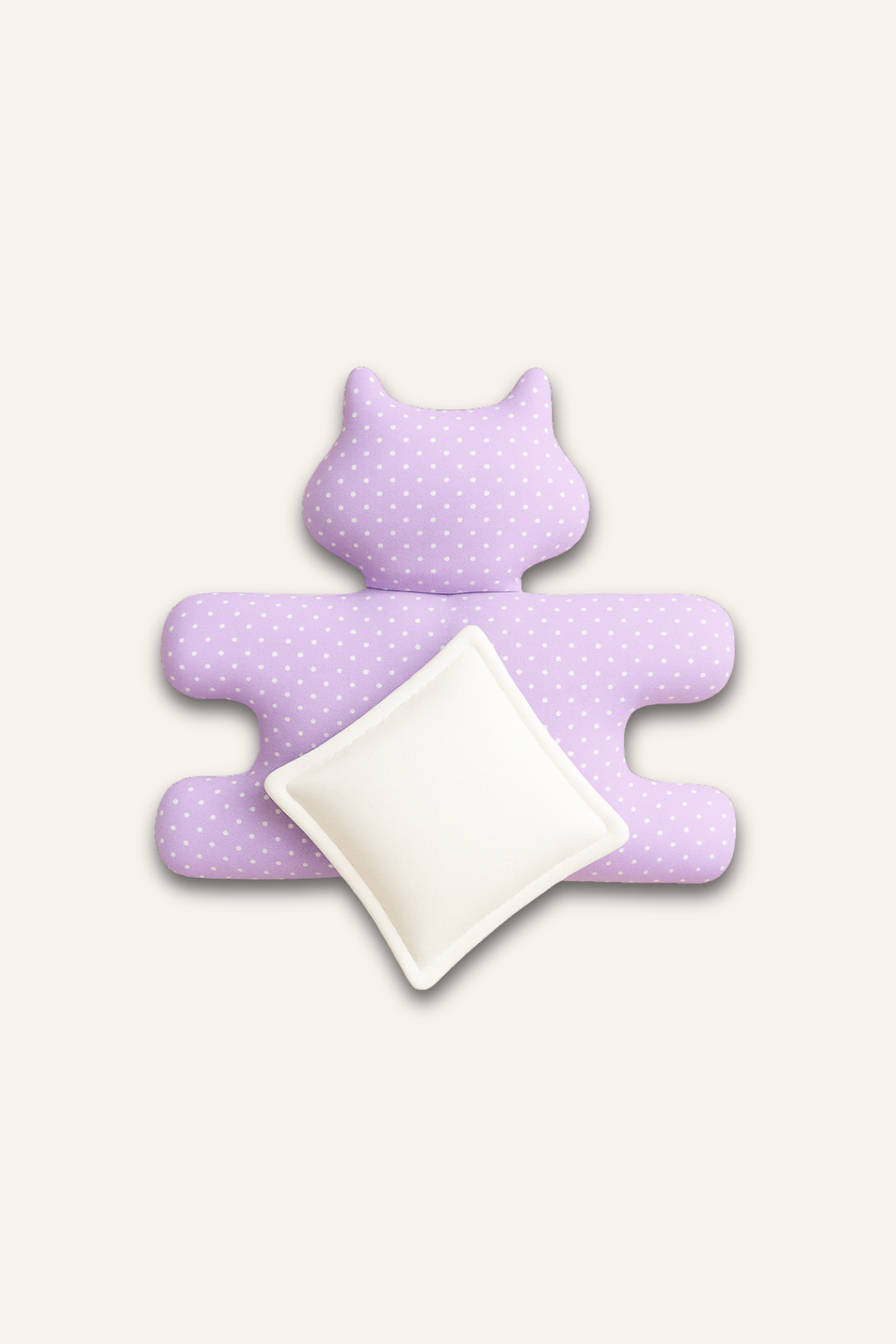 Almofada Térmica Aromática Bebês - Gatinho Lilás