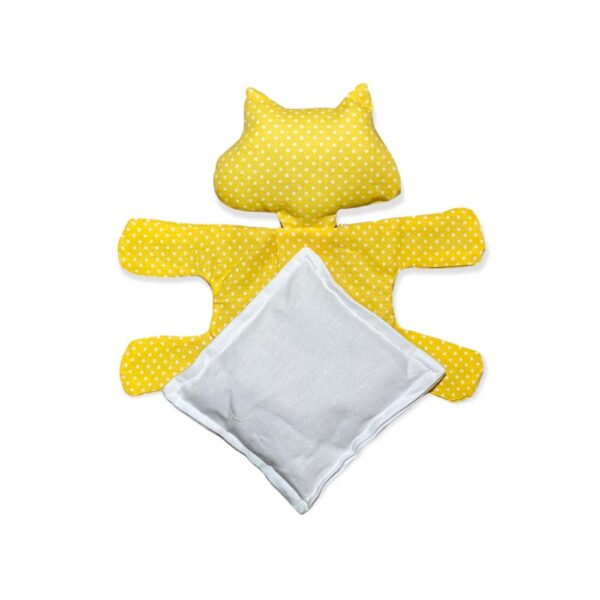 Almofada Térmica Aromática Bebês - Gatinho Amarelo