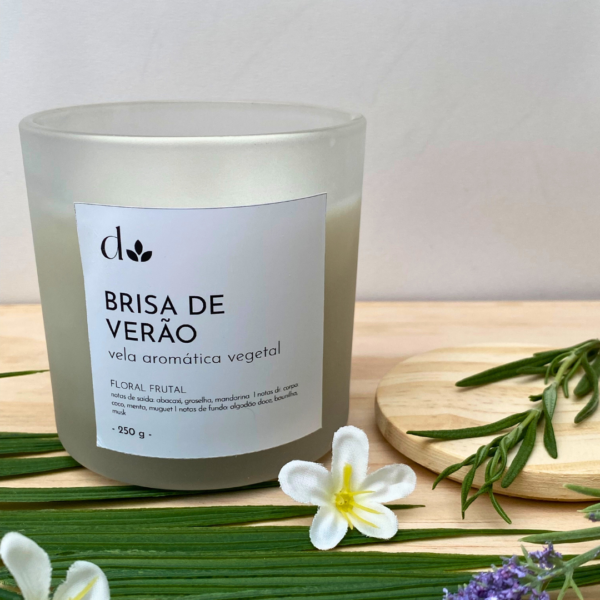 Vela Aromática Vegetal Brisa de Verão - Image 2