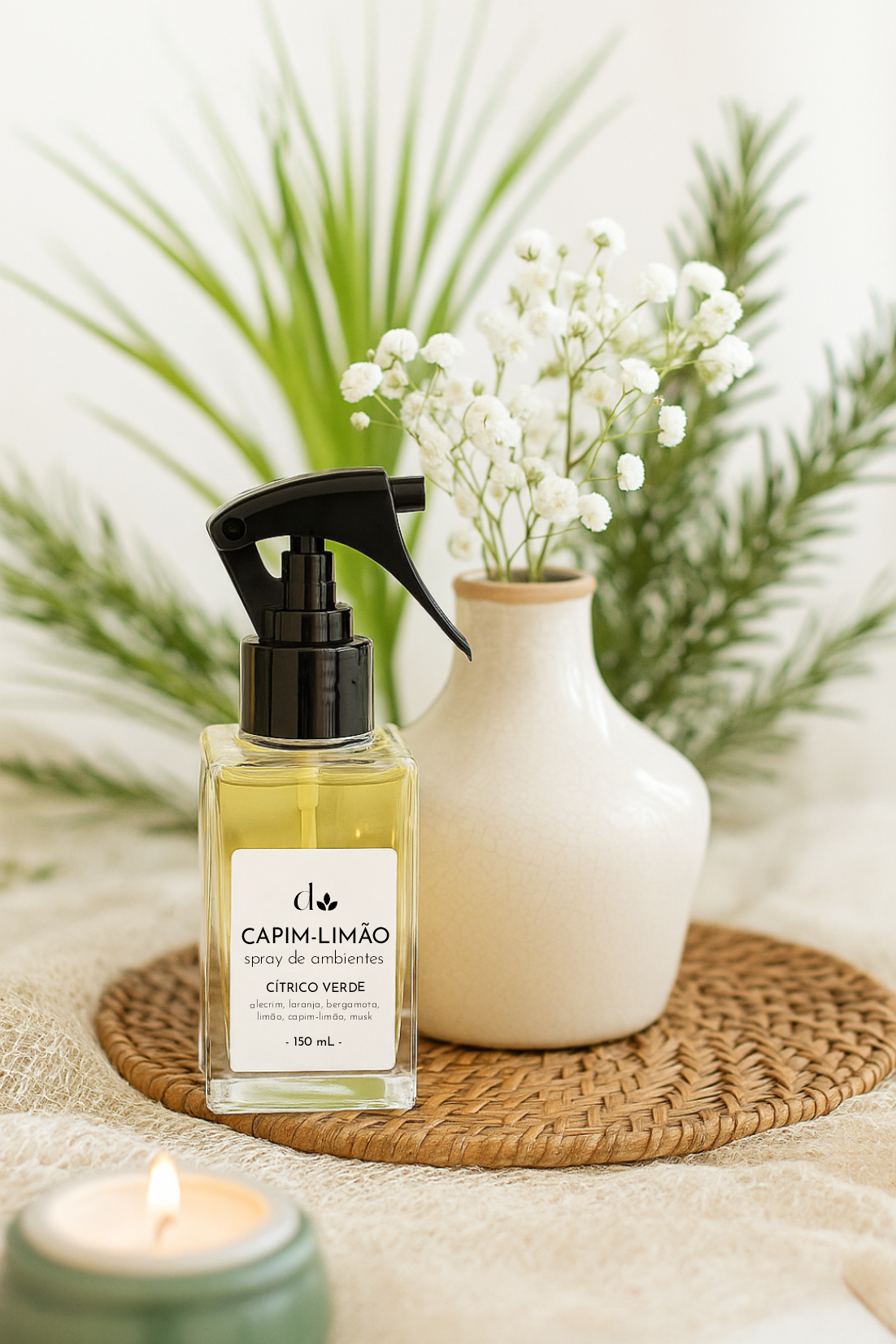 Spray de Ambientes Capim-Limão