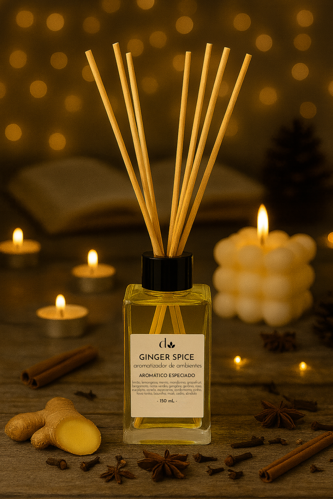 Aromatizador de Ambientes Ginger Spice