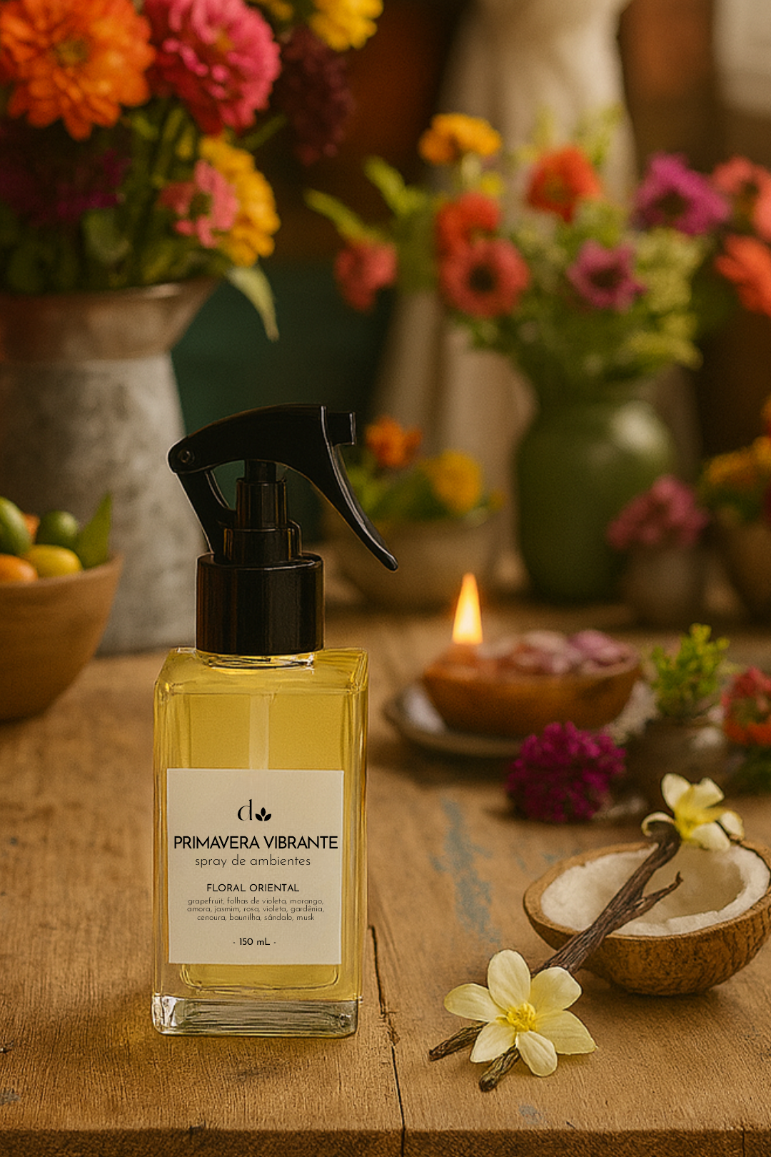 Spray de Ambientes Primavera Vibrante