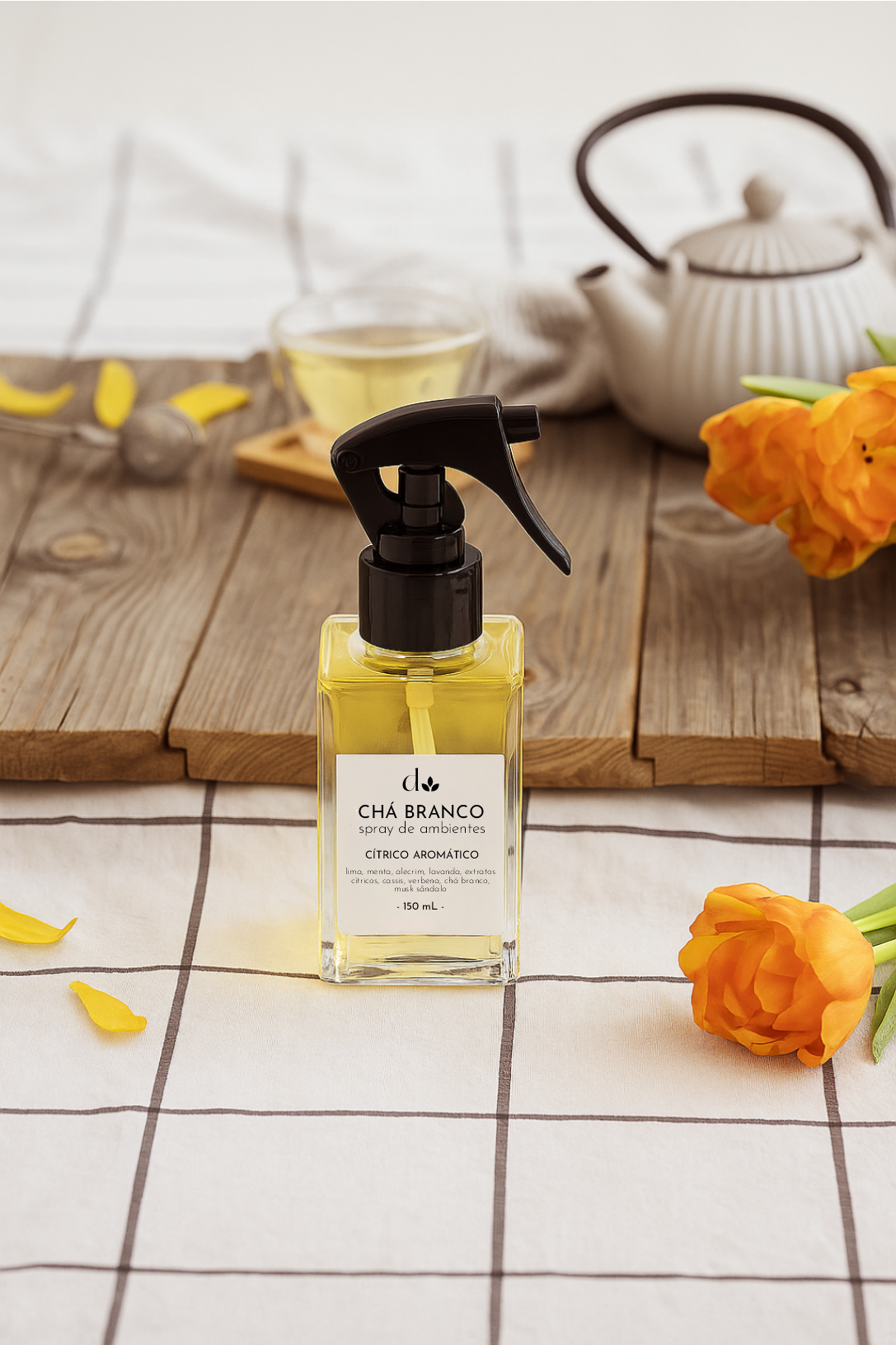 Spray de Ambientes Chá Branco